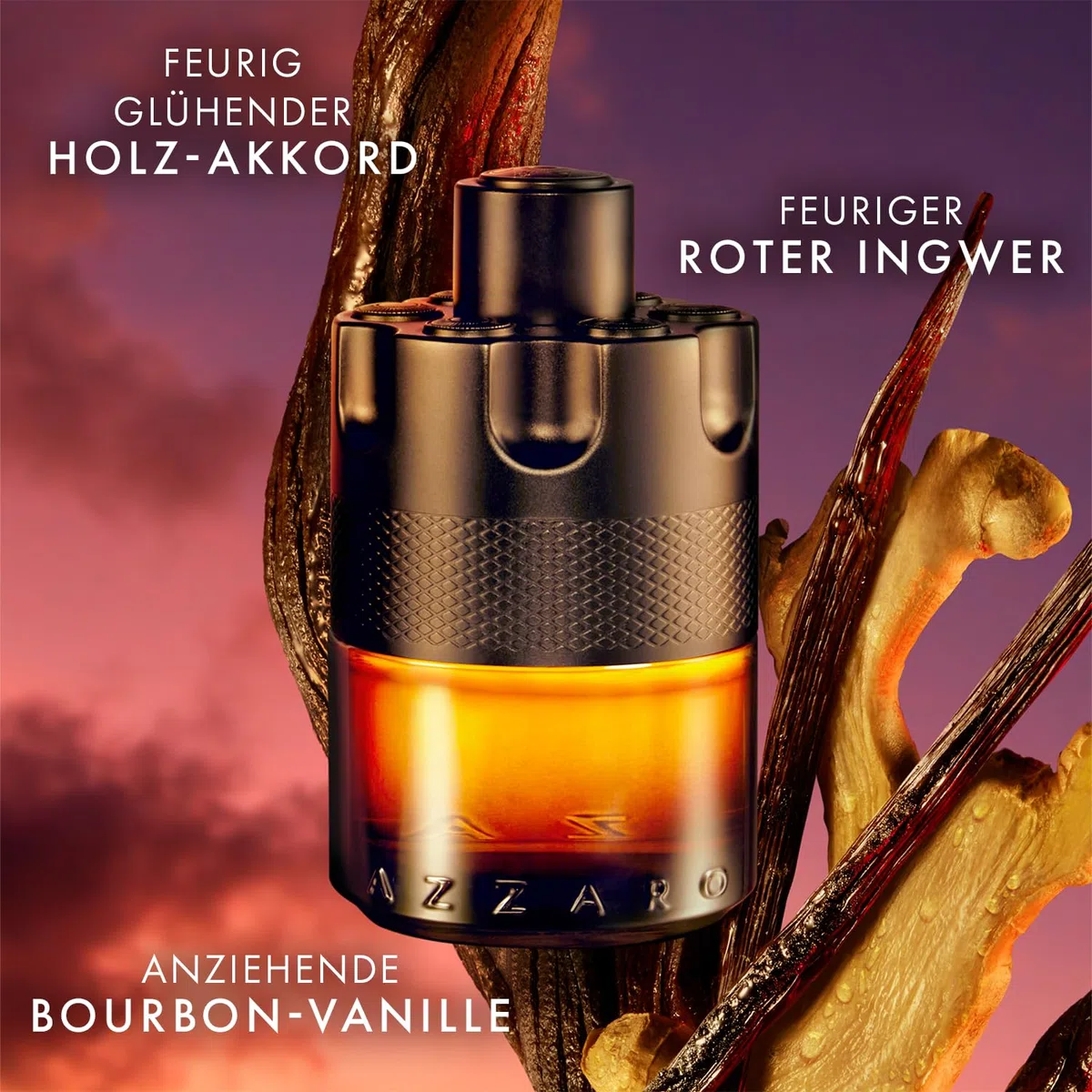 Azzaro The Most Wanted Parfum, intensiver würziger Herrenduft, langanhaltendes Männer Parfüm