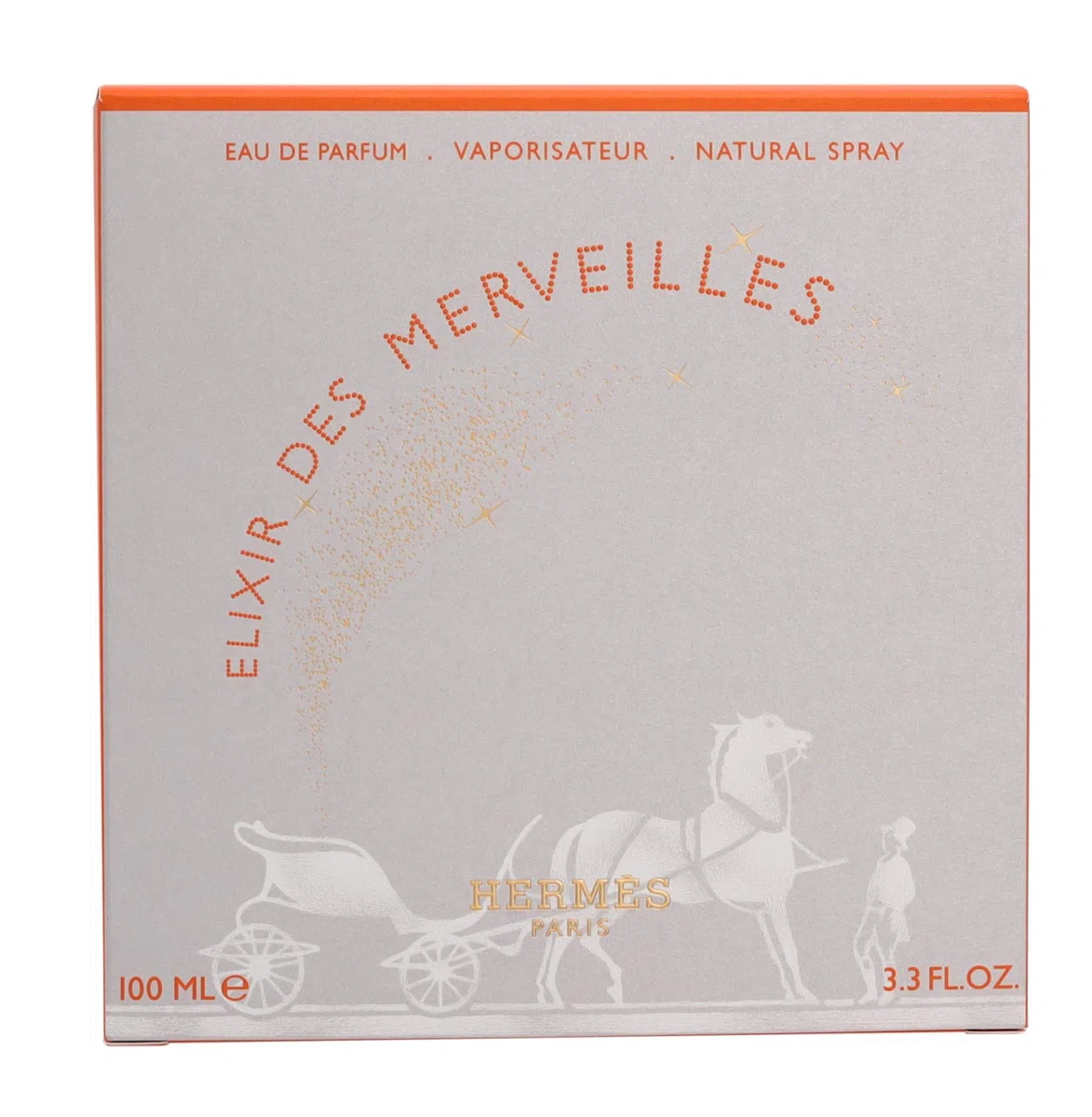HERMES PARIS Unisex Elixir VAPORIZADOR ELIXIER des MERVEILLES EAU DE Parfum 100ML Vaporizer, Negro, Standard