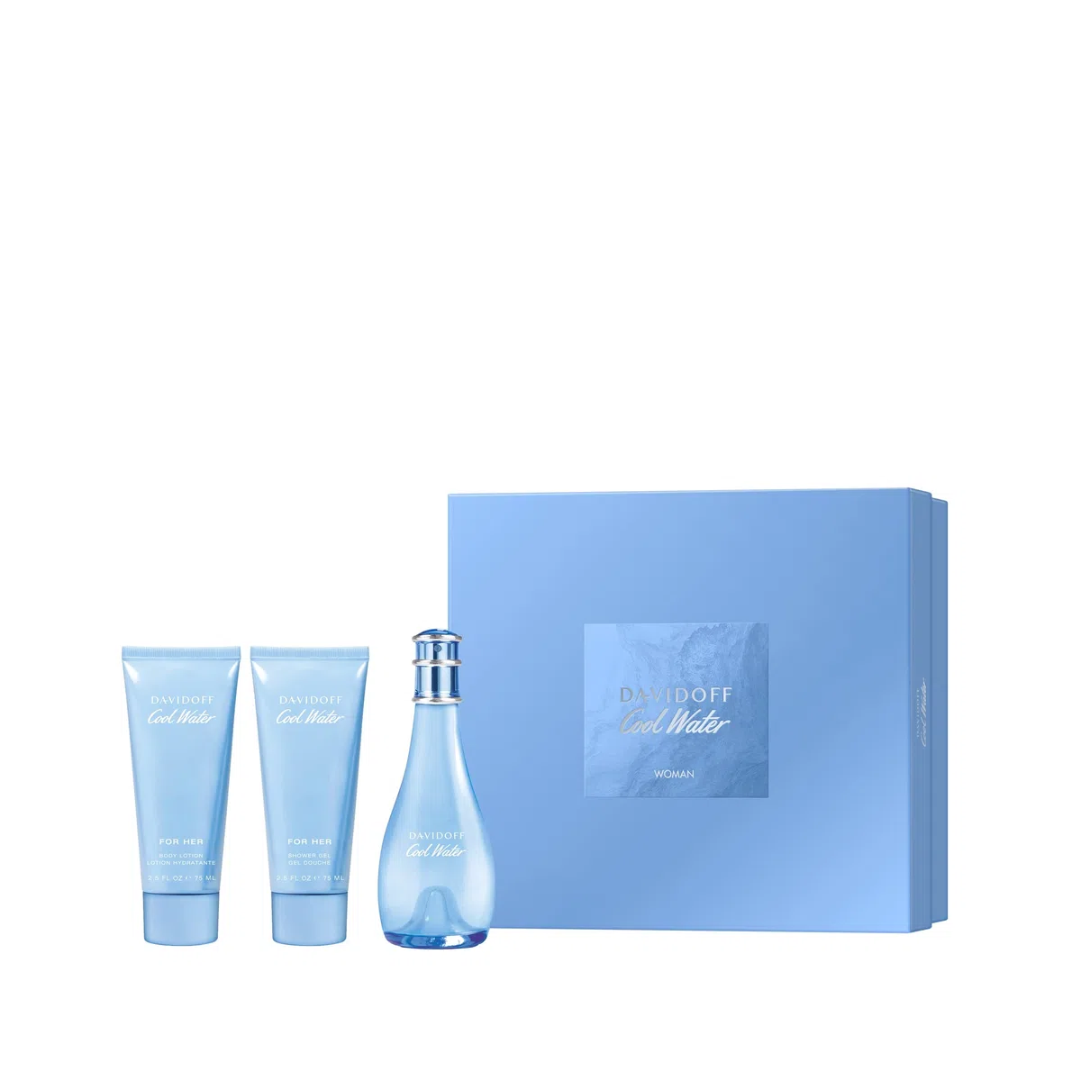 Davidoff Cool Water Damen 3-teiliges Set